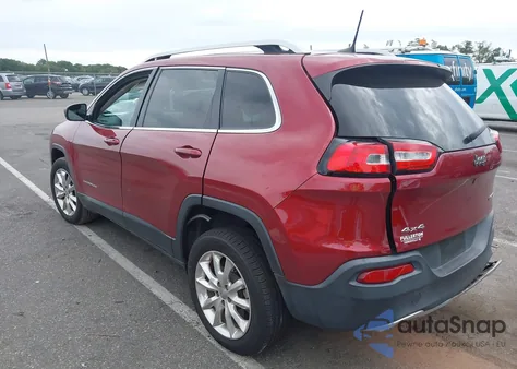 2016 Jeep Cherokee Limited from USA, damaged, VIN 1C4PJMDS9GW279258